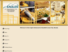 Tablet Screenshot of gleneaglesrestaurant.com